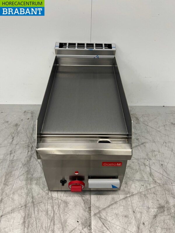 Plaque de gril Gastro M en acier inoxydable Plaque de cuisson Plancha 30 cm Gas Horeca