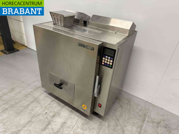 Friteuse automatique sans fumée Fastchef en acier inoxydable 5,5 litres 230V Horeca – Image 2