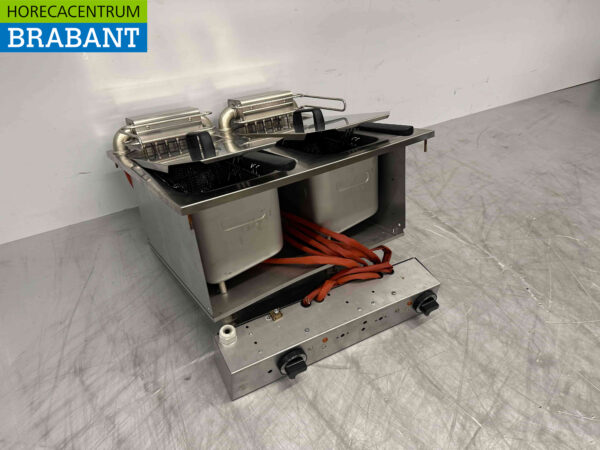 Friteuse Mareno Drop-in en acier inoxydable 2 x 10 litres 400V Horeca – Image 4