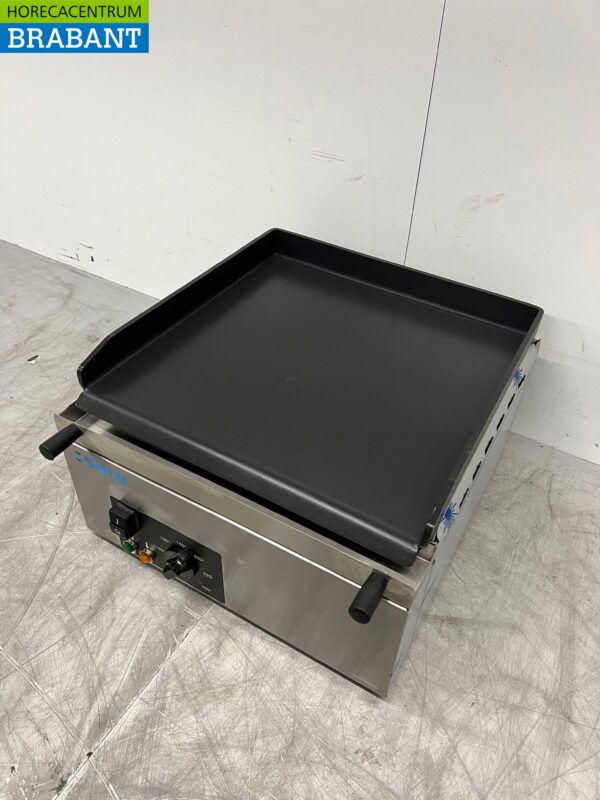 Planche à griller Saro en acier inoxydable Planche à griller lisse 40 cm 230V Horeca – Image 3