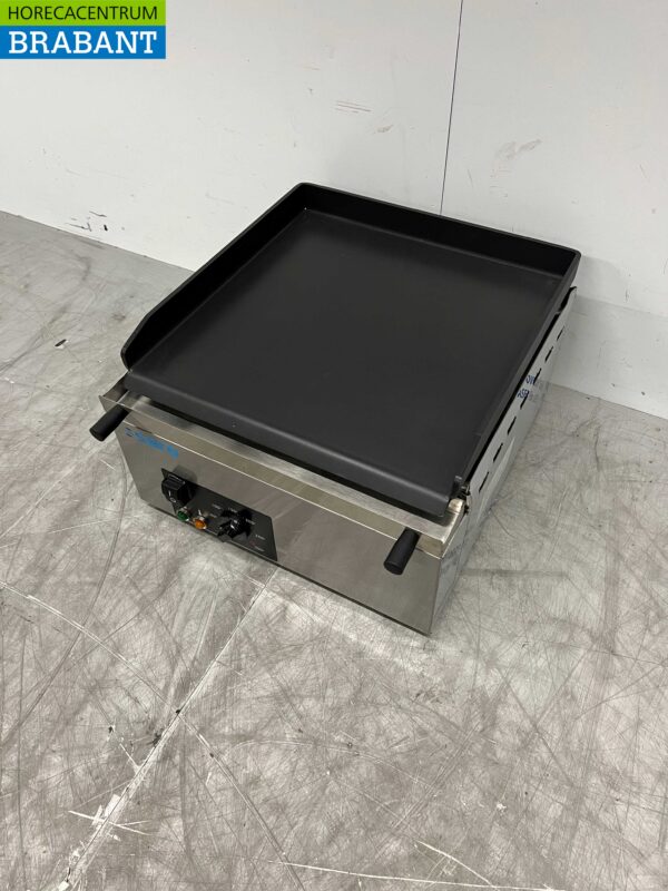 Planche à griller Saro en acier inoxydable Planche à griller lisse 40 cm 230V Horeca – Image 3