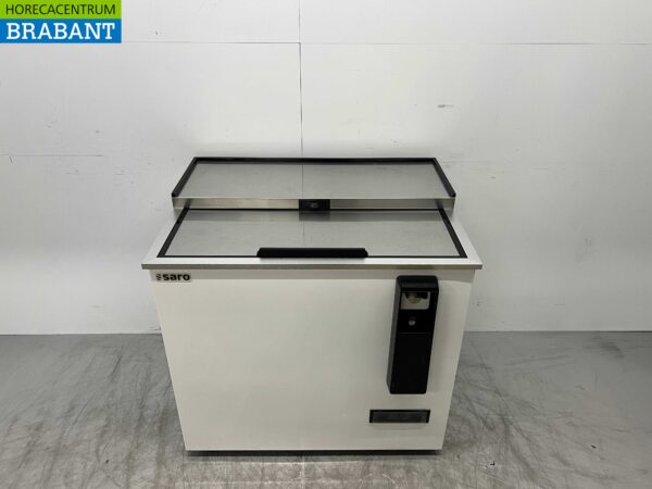 Saro Glacière à bouteilles Glacière de bar Capacité 279 litres 93,5 cm 230V Horeca