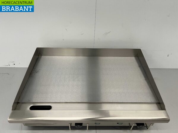Planche à griller en acier inoxydable Planche à griller lisse 74 cm 400V Horeca – Image 4