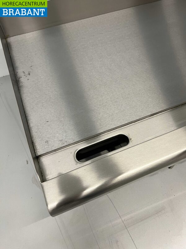 Planche à griller en acier inoxydable Planche à griller lisse 74 cm 400V Horeca – Image 5