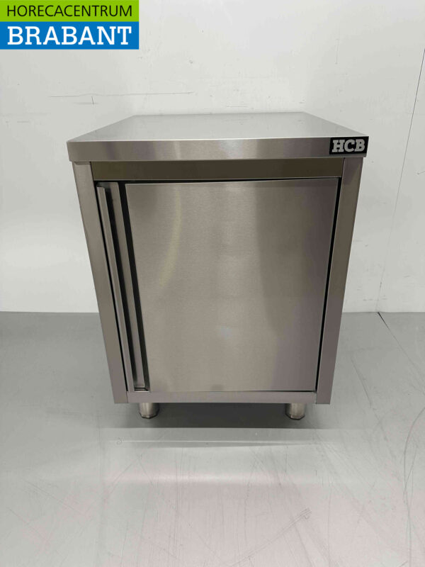 Armoire de travail en acier inoxydable Premium-line 1 porte 60 cm Restauration