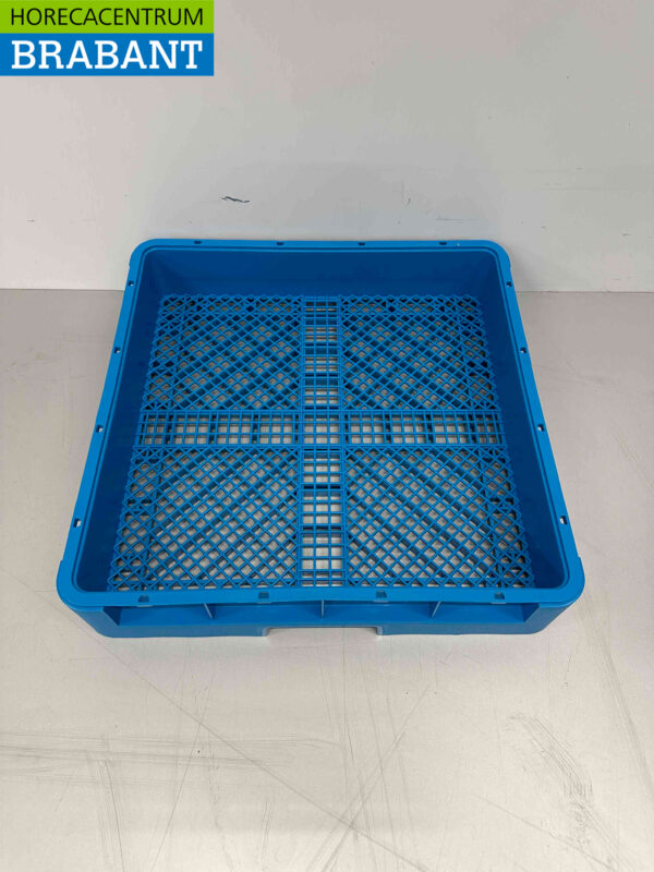 Panier à linge en plastique Caisse à couverts 50 x 50 x 10 cm Horeca – Image 2