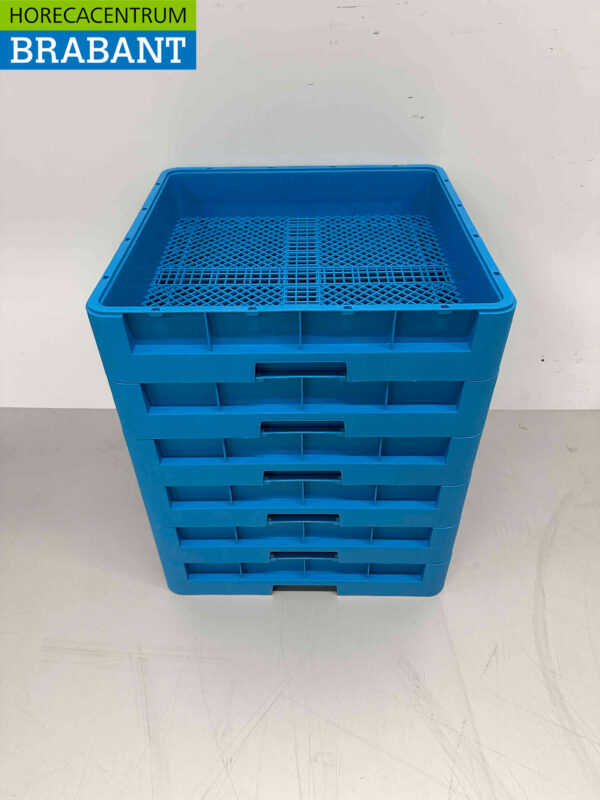 Panier à linge en plastique Caisse à couverts 50 x 50 x 10 cm Horeca – Image 4