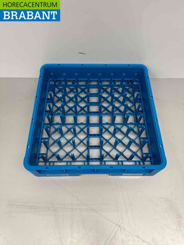 Panier à linge en plastique caisse à assiettes 50 x 50 x 10 cm Horeca – Image 2