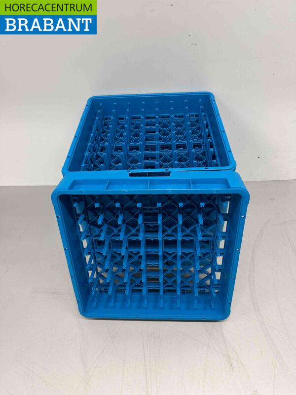 Panier à linge en plastique caisse à assiettes 50 x 50 x 10 cm Horeca – Image 4