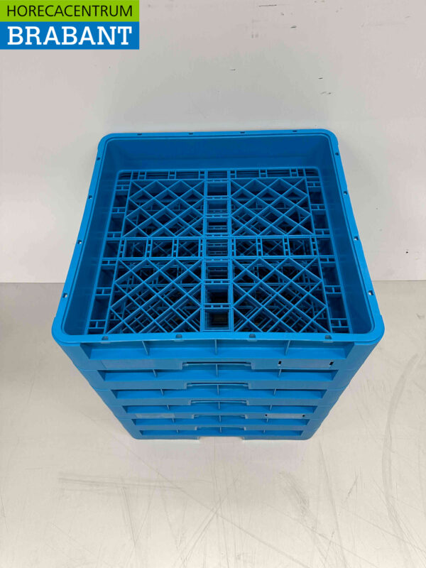 Panier à linge universel en plastique Caisse à linge 50 x 50 x 10 cm Restauration – Image 4