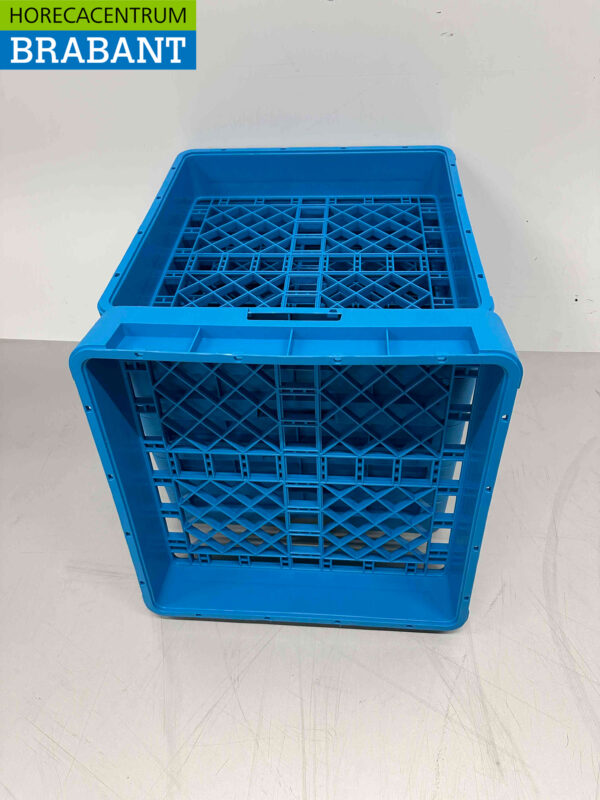 Panier à linge universel en plastique Caisse à linge 50 x 50 x 10 cm Restauration – Image 5