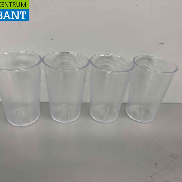 BBP Polycarbonate verre incassable gobelets gobelets 231 ml 72 pièces Horeca