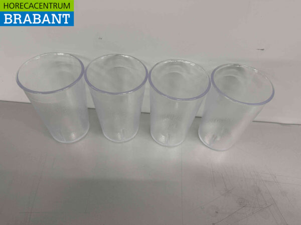 BBP Polycarbonate verre incassable gobelets gobelets 231 ml 72 pièces Horeca – Image 2