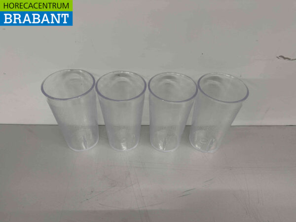 BBP Polycarbonate verre incassable gobelets gobelets 371 ml 72 pièces Horeca – Image 2
