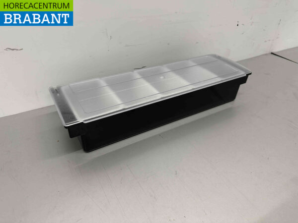HCB Porte-ingrédients Bac à ingrédients Unité de garnissage avec 5 bacs 49,5 cm Horeca – Image 4