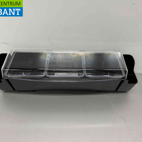 HCB Porte-ingrédients Récipient à ingrédients Garniture avec 3 bacs 58,5 cm Horeca