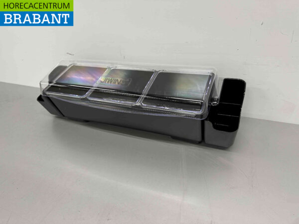 HCB Porte-ingrédients Récipient à ingrédients Garniture avec 3 bacs 58,5 cm Horeca – Image 3