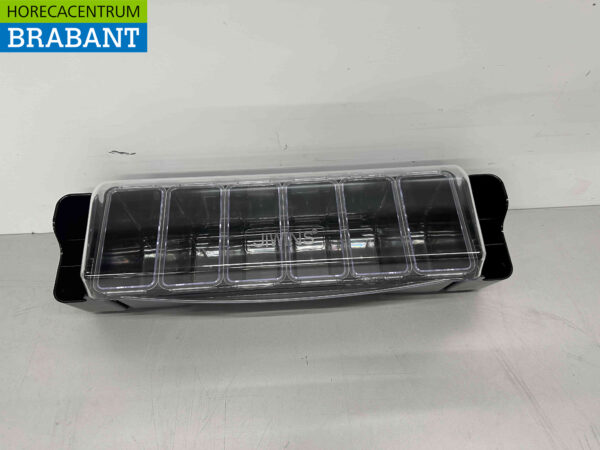 HCB Porte-ingrédients Récipient à ingrédients Garniture avec 6 bacs 58,5 cm Horeca – Image 2
