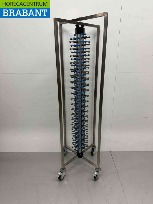 Empileur d'assiettes pliable HCB Porte-assiettes 84 assiettes Restauration
