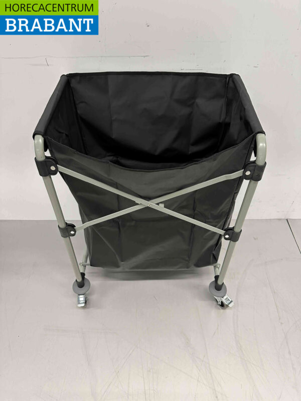 HCB Sac à linge pliable Chariot à linge Chariot à linge 150 litres Restauration – Image 2
