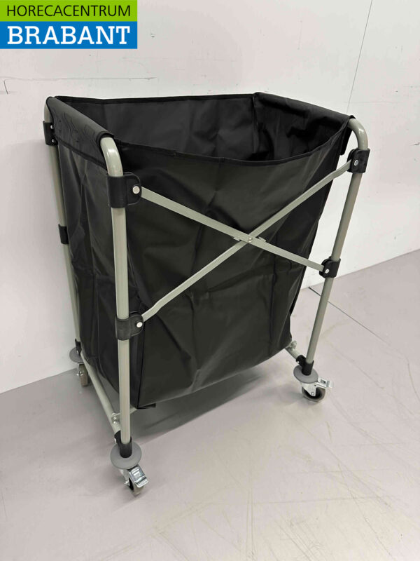HCB Sac à linge pliable Chariot à linge Chariot à linge 150 litres Restauration – Image 3