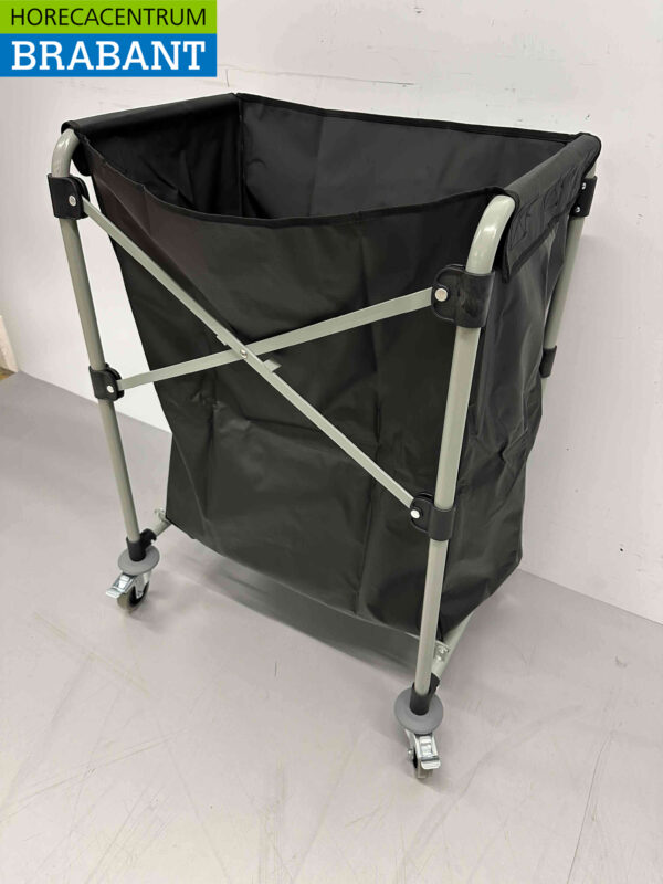 HCB Sac à linge pliable Chariot à linge Chariot à linge 150 litres Restauration – Image 4