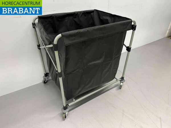 HCB Chariot à sacs à linge pliables Chariot à linge 300 litres Restauration – Image 4