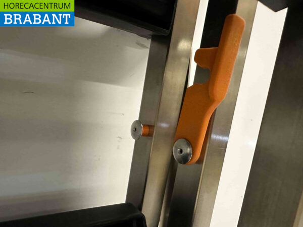 HCB Chariot de service pliable 3 étages 74 cm Horeca – Image 8