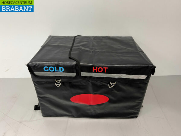 HCB Sac de livraison Thermobox Boîte de restauration avec section réfrigérée et chauffée 230V Horeca