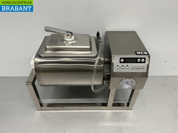 HCB Acier inoxydable Mélangeur sous vide Mélangeur de viande Mélangeur marinator 18 litres 230V Horeca