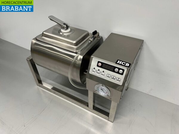 HCB Acier inoxydable Mélangeur sous vide Mélangeur de viande Mélangeur marinator 18 litres 230V Horeca – Image 2
