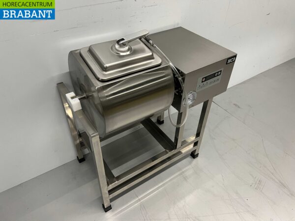HCB Acier inoxydable Mélangeur sous vide Mélangeur de viande Mélangeur marinator 38 litres 230V Horeca – Image 3