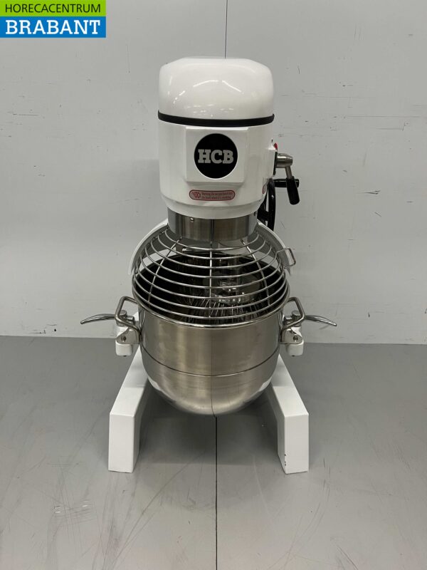 Mélangeur HCB Planet en acier inoxydable Mélangeur cuve en acier inoxydable 40 litres 230V Boulangerie Traiteur
