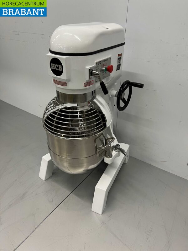 Mélangeur HCB Planet en acier inoxydable Mélangeur cuve en acier inoxydable 40 litres 230V Boulangerie Traiteur – Image 2
