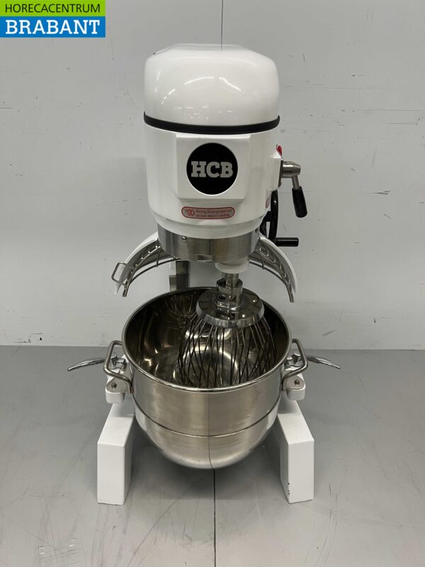 Mélangeur HCB Planet en acier inoxydable Mélangeur cuve en acier inoxydable 40 litres 230V Boulangerie Traiteur – Image 5