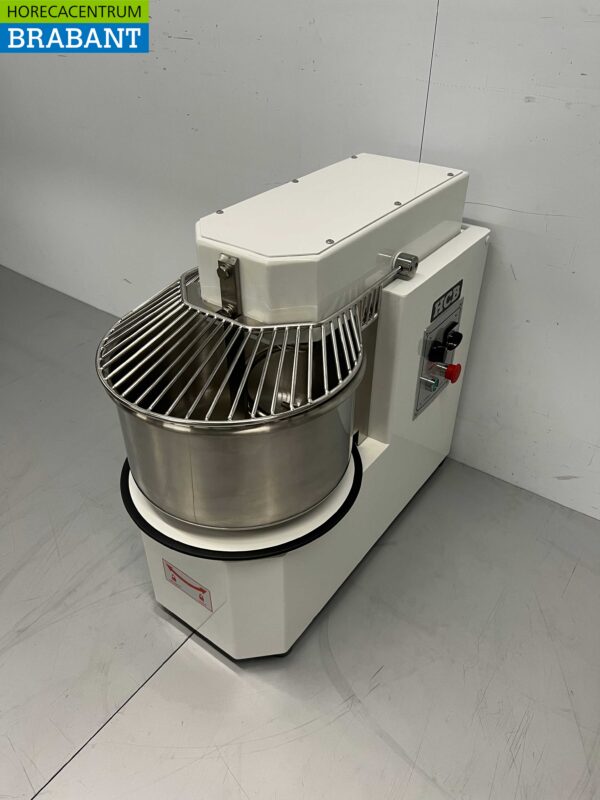 Pétrin spirale HCB en acier inoxydable 20 litres 400V Horeca – Image 2