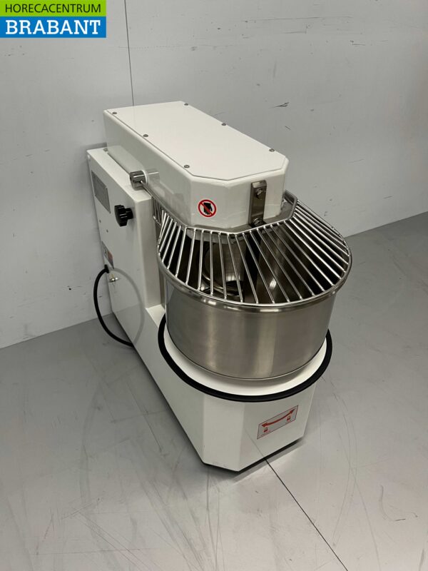 Pétrin spirale HCB en acier inoxydable 20 litres 400V Horeca – Image 3