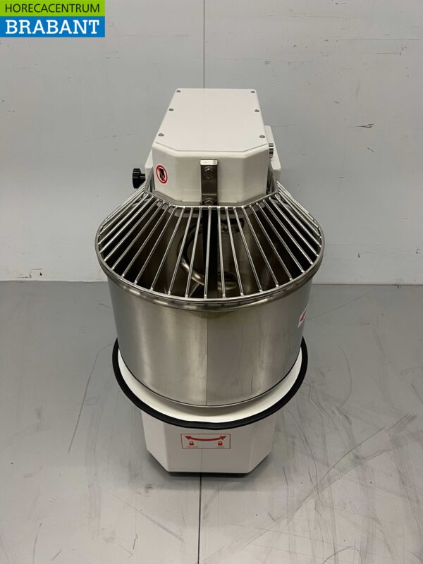 Pétrin spirale HCB en acier inoxydable 30 litres 400V Horeca