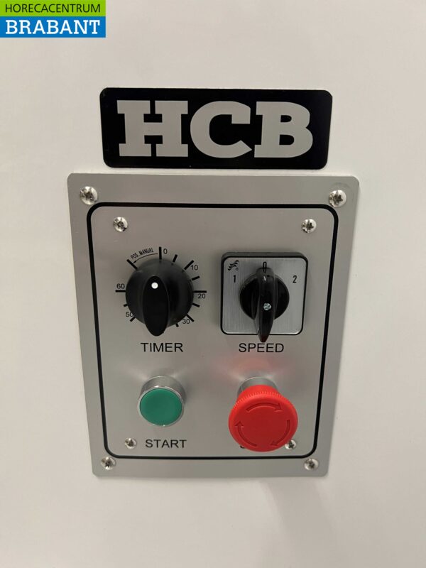 Pétrin spirale HCB en acier inoxydable 30 litres 400V Horeca – Image 7
