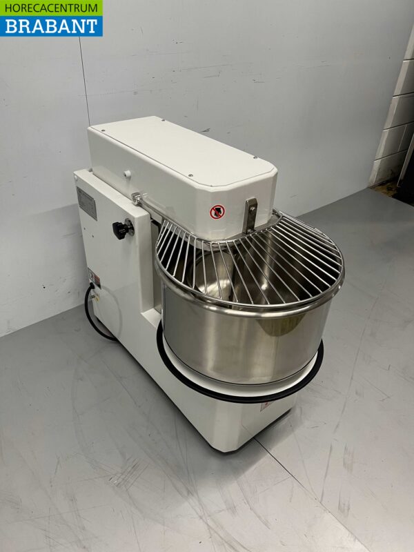 Pétrin spirale HCB en acier inoxydable 40 litres 400V Horeca – Image 3