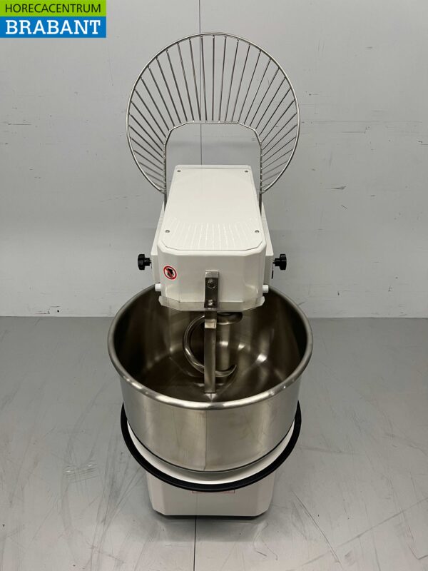 Pétrin spirale HCB en acier inoxydable 40 litres 400V Horeca – Image 4