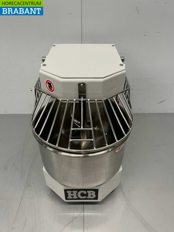 Pétrin spirale HCB en acier inoxydable 8 litres 230V Horeca