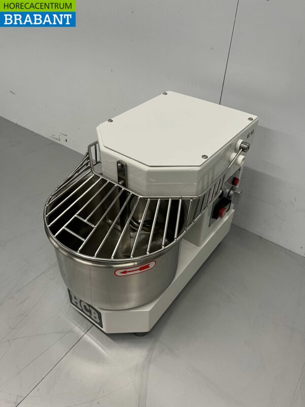 Pétrin spirale HCB en acier inoxydable 8 litres 230V Horeca – Image 2