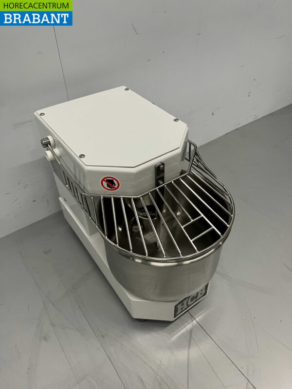 Pétrin spirale HCB en acier inoxydable 8 litres 230V Horeca – Image 3