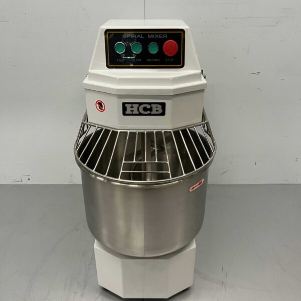 Pétrin spirale HCB en acier inoxydable 30 litres 230V Horeca