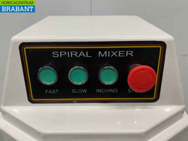 Pétrin spirale HCB en acier inoxydable 30 litres 230V Horeca – Image 5
