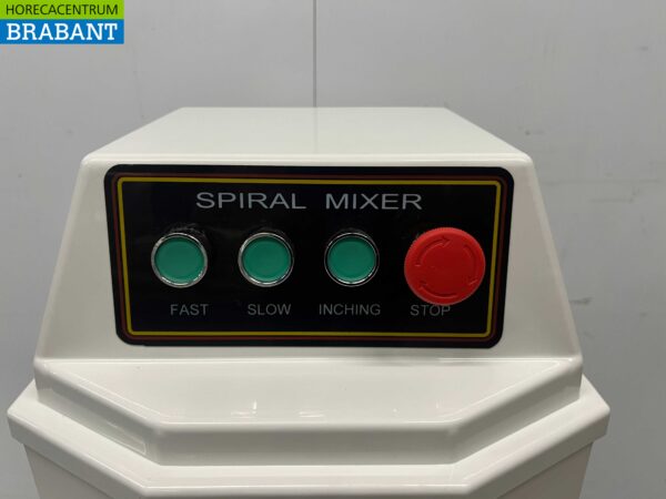 Pétrin spirale HCB en acier inoxydable 40 litres 230V Horeca – Image 5