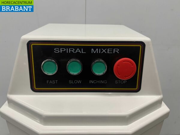 Pétrin spirale HCB en acier inoxydable 50 litres 230V Horeca – Image 5