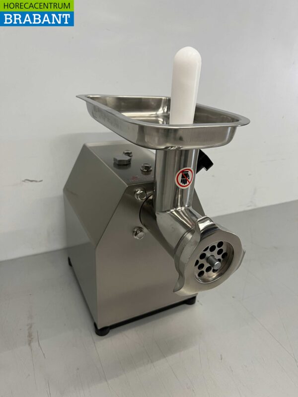 Acier inoxydable HCB Hachoir à viande Hachoir à viande Hachoir à viande 80 kg par heure 230V Boucherie Horeca – Image 3