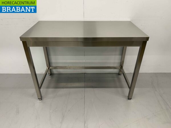 Table de travail en acier inoxydable Basic-line 120 x 60 x 85 cm Restauration